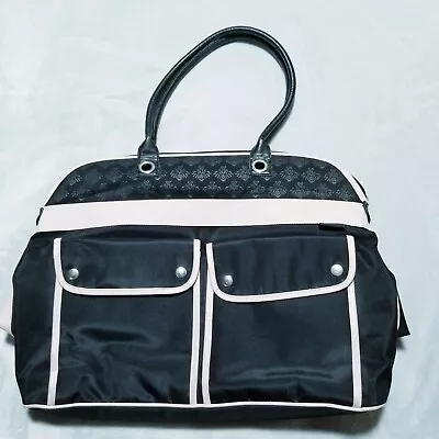 Mary Kay Cosmetic Bag Tote Pink Black Large Shoulder Bag Carry On Luggage  • $19.99