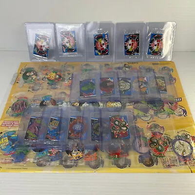 ULTRA RARE DBZ Dragonball Z Tazo Dizk Series 3 COMPLETE SET 60/60 Factory Sealed • $3400