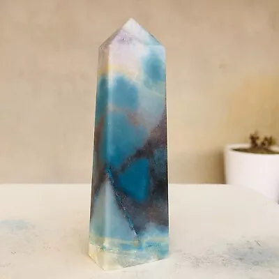 197g Natural Trolleite Quartz Crystal Obelisk Wand Point Mineral Healing N948 • $4.83