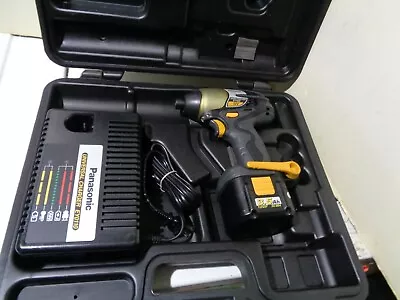 $220 • Buy Panasonic EY7202 12V Impact Driver Kit 3.5Ah NiMH Battery & Charger In Case