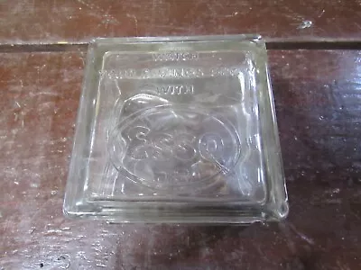 Vintage Esso Glass Coin Bank • $10