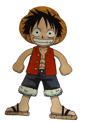 Large Monkey D Luffy One Piece Heat Transer Iron On Smooth Logo Patch Clothes • $4.99