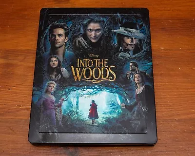 Into The Woods - Blu Ray Movie Steelbook Version - UK PAL - BBFC PG • £10.99