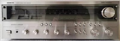 Onkyo TX-6500 MKII Monster Stereo Receiver AM/FM Cherry Finish Tested SEE VIDEO • $850