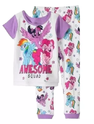 My Little Pony Toddler Girls'  2-Piece  Short Sleeve Pajama Set - Size 2T • $9.95
