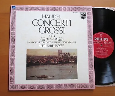 PC-1817 Handel Concerti Grossi Op. 3 Gerhard Bosse NEAR MINT Philips Japan LP • $12.62