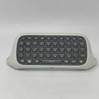 Chatpad Keypad OEM Microsoft White For Xbox 360 Console Video Game Controller • $4.99