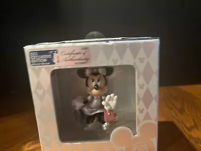 Disney D23 Exclusive Anniversary Minnie Mouse Shopping Ornament NIB  • $73