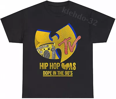 Wu-Tang Clan Hip Hop Was Dope In The 90s Vintage S-5XL T-Shirt Men Women Unisex • $22.99