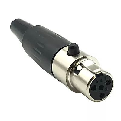 Mini XLR TA4F 4Pin Female Audio Connector Microphone Cable Socket Adapter Mini • $8.64