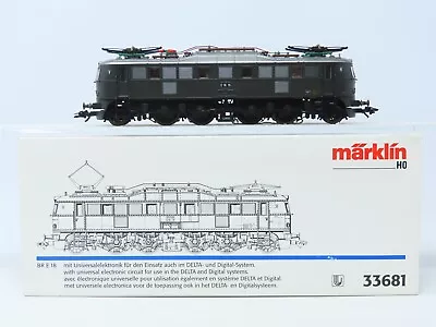 HO Scale 3-Rail Marklin 33681 DRG German Imperial Class BR E 18 Electric #15 • $79.95