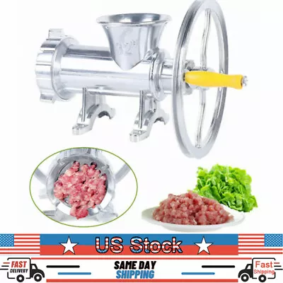 Commercial Meat Grinder Mincer Stuffer Hand Manual Sausage Filler Maker Machine! • $49