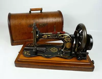 Vintage Singer 12K Sewing Machine With Case  C1890   #4112 • $1.25