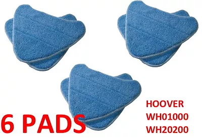 Hoover Steam Mop WH20200 WH01000 Compatible Washable Steam Mop Pads Genrt 6PCS • $19.99