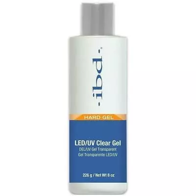 IBD LED/UV Hard Gel Builder Gel Clear 8oz Refill - 65614 - On Sale! • $38.99