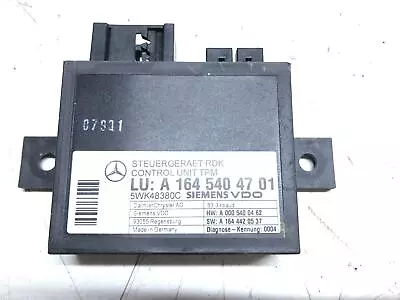 Mercedes Benz GL Class Tire Pressure Control Unit 2006 2009 A1645404701 OEM • $56.99