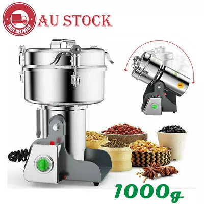 1000G Electric Dry Food Grinder Machine Grains Spices Hebals Mill Cereal Grindin • $248.80