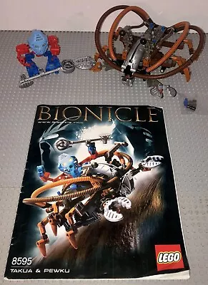 Lego 8595 Bionicle Takua & Pewku Complete Set With Manual • $72.25