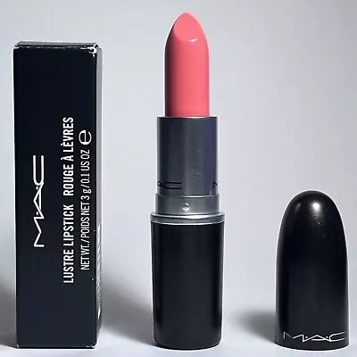 NEW! MAC *FLAMINGO* Lustre Lipstick ~ Light Milky Bright Coral ~ Discontinued • $39.99
