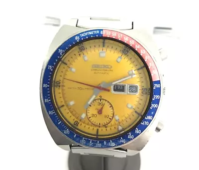 SEIKO Pogue Chronograph Automatic    Vintage  Watch   Ref 6139-6000 • $339