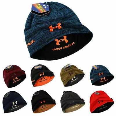 Under Armor Men's UA Storm ColdGear® Infrared Beanie Reversible • $13.99