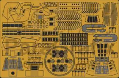 1/350 Star Trek: USS Enterprise Refit Photo-Etch Set For PLL • $46.22