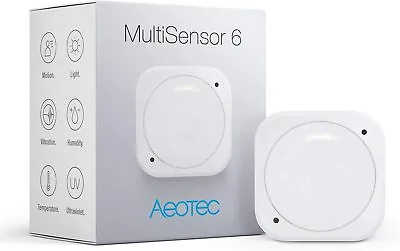 $75.99 • Buy ~NEW~ Aeotec MultiSensor 6, Gen5 Z-Wave Plus, 6-in-1 Sensor [ZW100]