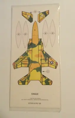 1987 Ronlad Powell Glider. F-15 Eagle #PG 105 Easy To Assemble. • $4.99