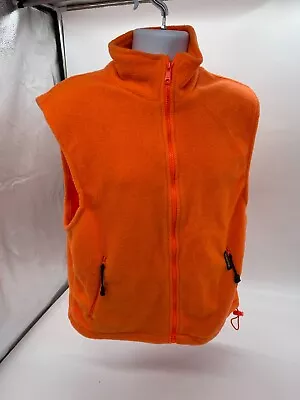 $19.99 • Buy Remington Outdoor Hunting Orange Blaze Zip Up Safety Vest Mens M
