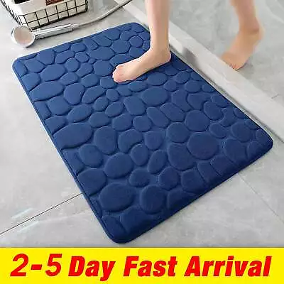 Non-slip Bathroom Carpet Super Absorbent Memory Foam Shower Bath Mat Door Mat • $17.50