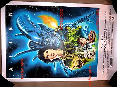 Mondo Aliens PAUL MANN ALIEN Art Print Movie 24x36 Poster Xx/40 RARE • $259.99