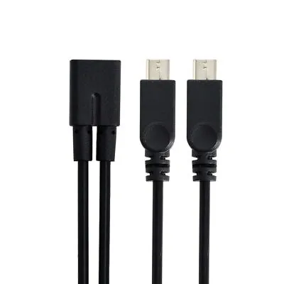 2pcs Micro USB Female To Two Micro USB Samsung  Moto Nokia Splitter Charge Cable • $6.95