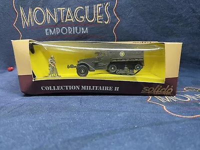£19.99 • Buy Solido Half Track M3 No 6052  Collection Miltaire In Original Box. 1/50