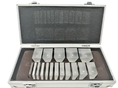 Ophthalmic Optical Prism Bar 16 Piece Set & 1 Red Filter Lens /w Aluminium Case • $129.19