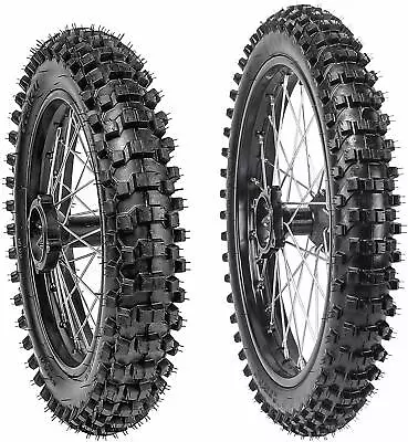 $219.97 • Buy 15mm 70/100-17+90/100-14 Tire Rim Pit Bike CR85 CR80 YZ85 KX85 KX80 RM85 RM80