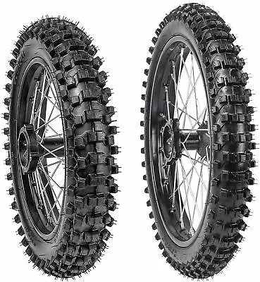 15mm 70/100-17+90/100-14 Tire Rim Pit Bike CR85 CR80 YZ85 KX85 KX80 RM85 RM80 • $219.97