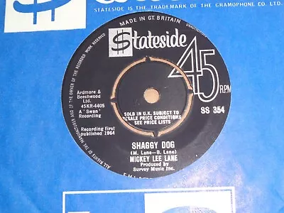 Mickey Lee Lane - Shaggy Dog Stateside 45 • $22.38