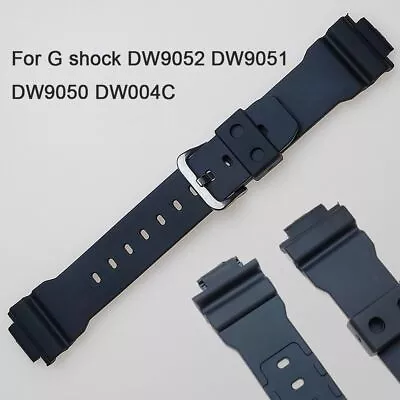 Sports Silicone Watch WristBand For C-asio G Shock DW9052 DW9051 DW9050 DW004C • $4.93