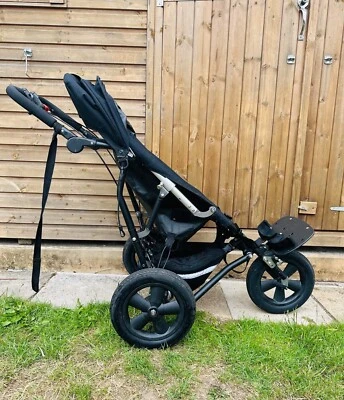 £1150 • Buy SEN Pushchair Delichon Delta 3 Wheeler All Terrain Small Buggy Black Ex Cond