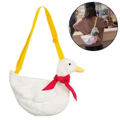 £5.26 • Buy Kawaii Lolita Plush Scarf Duck Bag Messenger Shoulder Purse Crossbody Gift W LS2