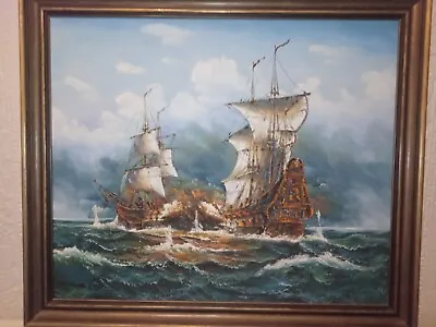 Galleon / Ships Oil Painting • £80