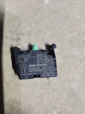 Allen Bradley Switch 800f-x10 1NO Made In Switzerland  800FX10 • $5.25