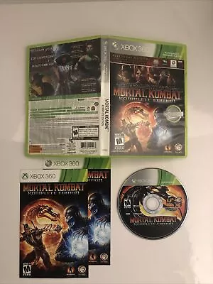 Mortal Kombat Komplete Edition (Microsoft Xbox 360 2012) CIB READ • $12.43