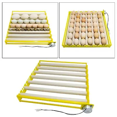 Egg Incubator Tray 360° Rotary Automatic Egg Roller Heater Household For Duck • £21.16
