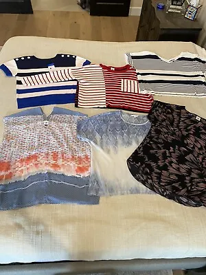 Lot Of 6 CABi Sweaters And Tops Size Medium  • $38