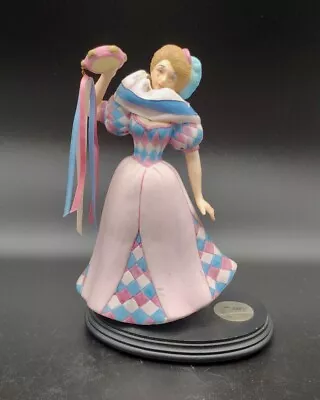 Vtg 1987 The Entertainers Lady Jester Bisque Figurine Ellen Williams  #108/9500 • $19.99