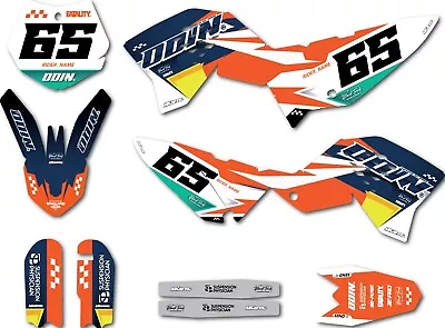 Graphics Kit Fits KTM 65 2009 - 2015 Models GREASE STYLE Stickers Decals • $199.90