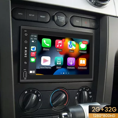 Radio Car Stereo CarPlay For Ford Mustang 2005-2009 Android 12 GPS Navi WIFI BT • $128.99