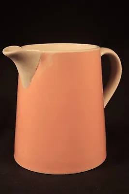 Rare Imperial Pint Pitcher Salmon Glaze Mocha Ware Mochaware Pearlware Mint • $250