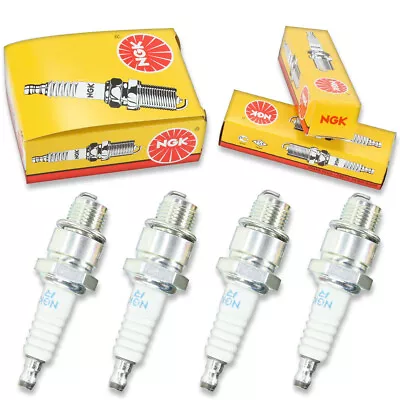 4pcs 79-97 Evinrude SPL CV4 NGK Standard Spark Plugs 88 HP Kit Set Engine Sf • $22.68